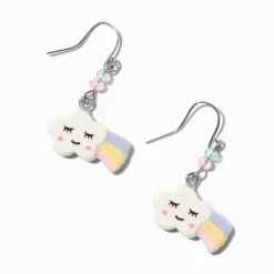 Cloud & Rainbow Drop Earrings