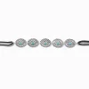 Cowgirl Burnished Silver-tone Filigree Turquoise Medallion Choker Necklace