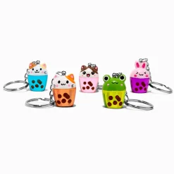 Critter Boba Tea Best Friends Keychains - 5 Pack