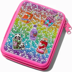 Critter Drinks Bling Pink Makeup Tin