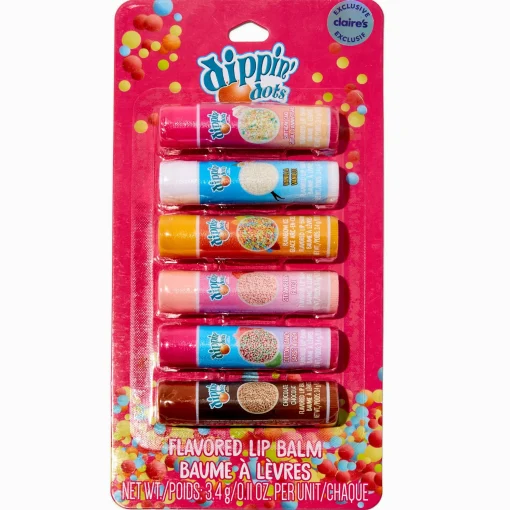 Dippin' Dots® Claire's Exclusive Flavored Lip Balm Set - 6 Pack