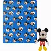 Disney Mickey Mouse Hugger Pillow & Silk Touch Throw Set