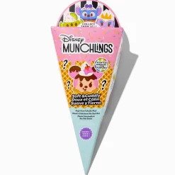 Disney Munchlings Series 1 Scented Single Serve Collectible Plush Blind Bag - Styles Vary
