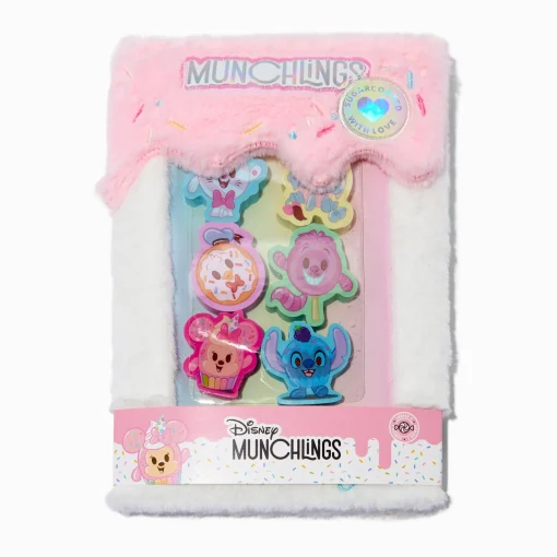 Disney Munchlings Series 1 Furry Notebook & Eraser Set