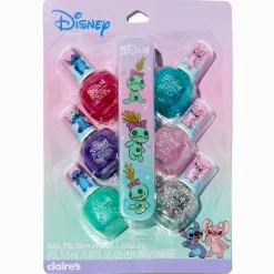 Disney Stitch Claire's Exclusive BFF Nail Polish Set - 7 Pack