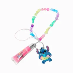 Disney Stitch Claire's Exclusive Summer Keychain Lip Gloss