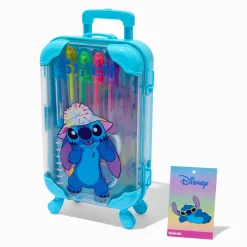 Disney Stitch Claire's Exclusive Summer Luggage Stationery Set