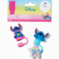 Disney Stitch Claire's Exclusive Summer Straw Covers - 2 Pack