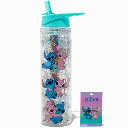Disney Stitch Claire's Exclusive BFF Water Bottle