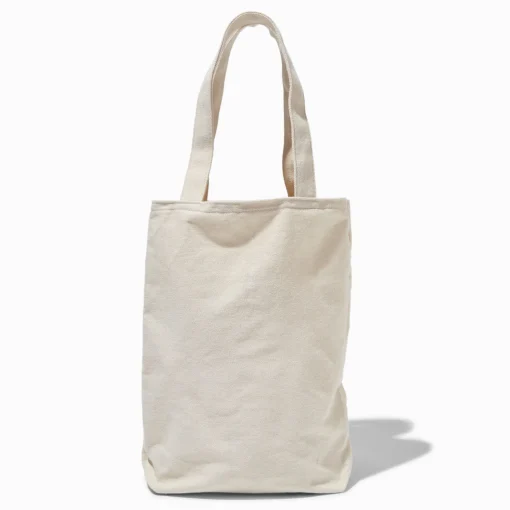 DIY Cream Tote Bag