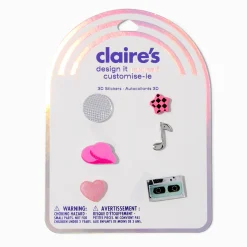 DIY 3D Cowgirl Stickers - 6 Pack
