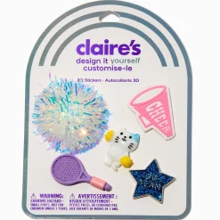 DIY 3D Sporty Stickers - 5 Pack
