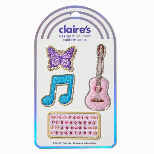 DIY Music Stick-On Patches - 3 Pack