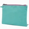 DIY Teal Nylon Pouch