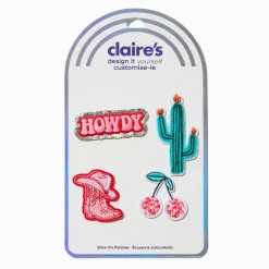 DIY Western Stick-On Patches - 4 Pack