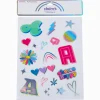 DIY 'A' Initial Stickers