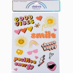 DIY 'Good Vibes' Stickers
