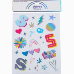 DIY 'S' Initial Stickers