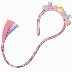Easter Icons Faux Hair Braided Headband