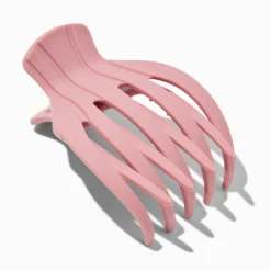 Extra Large Mauve Pink Yoga Hair Claw