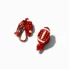 Football Clip-On Stud Earrings