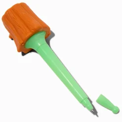 Frog in a Log Novelty Squeeze Pen