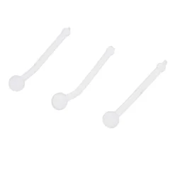 18G Clear Nose Piercing Retainers - 3 Pack