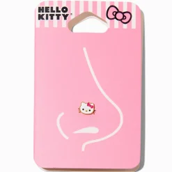 20G Hello Kitty® Gold-tone Stainless Steel Enamel Face Nose Stud