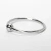 22G Sterling Silver Beaded Nose Ring