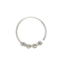 22G Sterling Silver Fancy Nose Ring