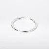 20G Sterling Silver Hammered Nose Ring