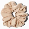 Giant Nude Silky Hair Scrunchie