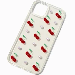 Glitter Cherries & Pearls Phone Case - Fits iPhone® 15 Plus