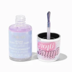 Glitter Glow Vegan Glow in The Dark Nail Polish - Periwinkle