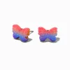 Glitter Ombré Butterfly Stud Earrings