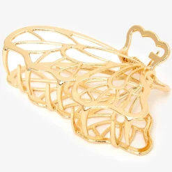 Gold Butterfly Hair Claw