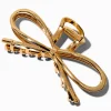 Gold-tone Bow Large Hair Claw