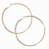Gold-tone 80mm Hoop Earrings