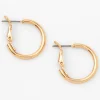 Gold-tone 20mm Hoop Earrings