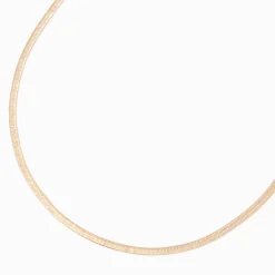 Gold-tone Snake Chain Necklace