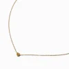 Gold-tone Stainless Steel Heart Pendant Necklace
