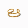 Gold-tone Stainless Steel Basic Toe Ring