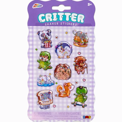 Grafix® Critter Shaker Stickers - 10 Pack