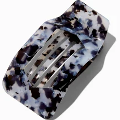 Gray Tortoiseshell Yoga Hair Claw