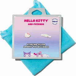 Hello Kitty® And Friends Claire's Exclusive Sterling Silver Cinnamoroll™ & Hello Kitty® Enamel Stud Earrings