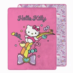 Hello Kitty® Hello Dreams Reversible Silk touch Throw Blanket