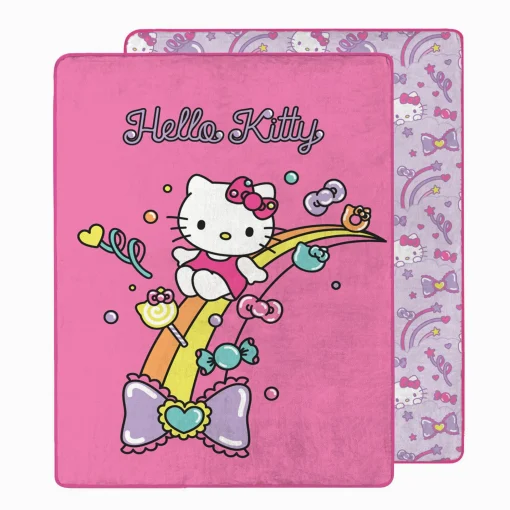 Hello Kitty® Hello Dreams Reversible Silk touch Throw Blanket