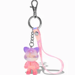Holographic Bear Keychain