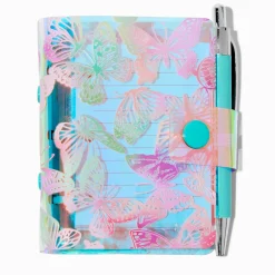 Holographic Butterfly Mini Journal Notebook
