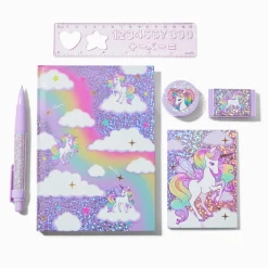 Holographic Unicorn Stationery Set
